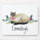 Search for siamese cat mousepads Flowers