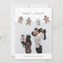 Search for gingerbread photo cards Modern