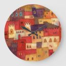 Recherche de jaune rouge horloges Peinture