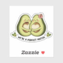 Search for funny avocado stickers Pun