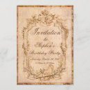 Recherche de pourcentage invitations Vintage