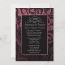 Search for black damask invitations Silver