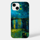 Recherche de nuit étoilée iphone coques Vincent van gogh
