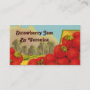 Recherche de strawberry business cards Fruit