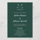 Search for emerald green wedding programs Typography