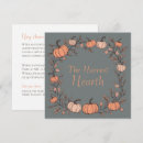 Recherche de moisson invitations Citrouille
