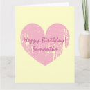 Search for large heart cards Pink