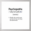 Recherche de psychopathe posters Psychotique