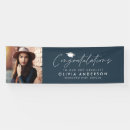 Search for navy blue graduation banners Modern