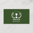 Search for golf business cards Green