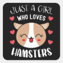 Recherche de hamsters autocollants Fille