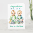 Search for twin boys congratulations cards Congrats