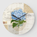 Recherche de hortensias horloges Bleu