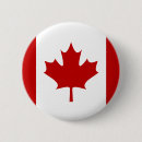 Search for canada flag buttons Red