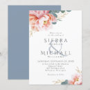 Search for dusty blue and blush pink wedding invitations Couple