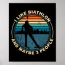 Search for winter sports posters Funny biathlon