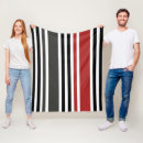Search for black and red striped blankets Modern