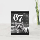 Search for funny cat graphic postcards Men women