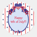 Search for happy fourth of july stickers Festive
