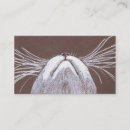 Recherche de visage de chat cartes visite Animal