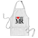 Search for i love my husband aprons Wife