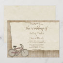 Recherche de vintage vélo invitations Élégant