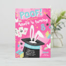 Recherche de partie de magicien invitations Magique