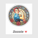 Search for riveter stickers Feminist