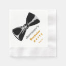 Search for black bow tie napkins Black and white