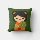 Recherche de kokeshi coussins Japonais