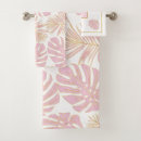Search for tropical bath towels Pattern