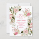 Search for tea party baby girl shower invitations Elegant