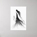 Search for black white woman canvas prints Abstract