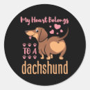Search for dachshund mom stickers Doxie