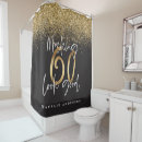 Search for black glitter shower curtains Elegant
