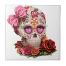 Search for sugar skull tiles Colourful