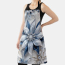 Search for snow crystal aprons Blue