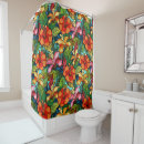 Search for stained glass pattern shower curtains Flowers