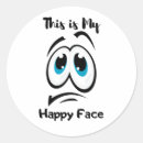 Search for funny happy face stickers Angry