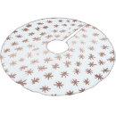 Search for copper tree skirts Snowflakes