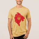 Search for montenegro flag tshirts Map