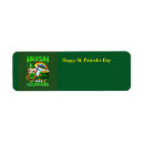 Search for st patrick return address labels Irish