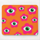 Recherche de fleur orange tapis souris Boho