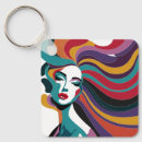 Search for abstract illustration square keychains Colourful