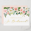 Search for bridal party proposal cards Watercolor