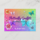 Recherche de conception de papillon cartes visite Rose