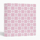 Search for check binders Chequered