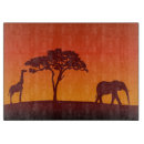 Recherche de savane planches à découper Éléphant
