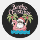 Search for beachy stickers Santa