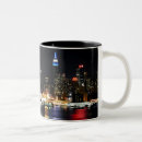 Search for new york at night mugs Reflection